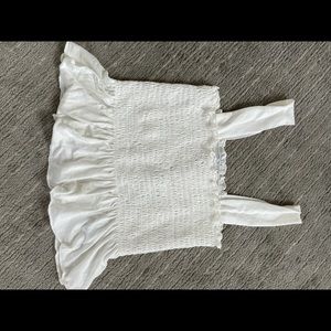 Off white top
